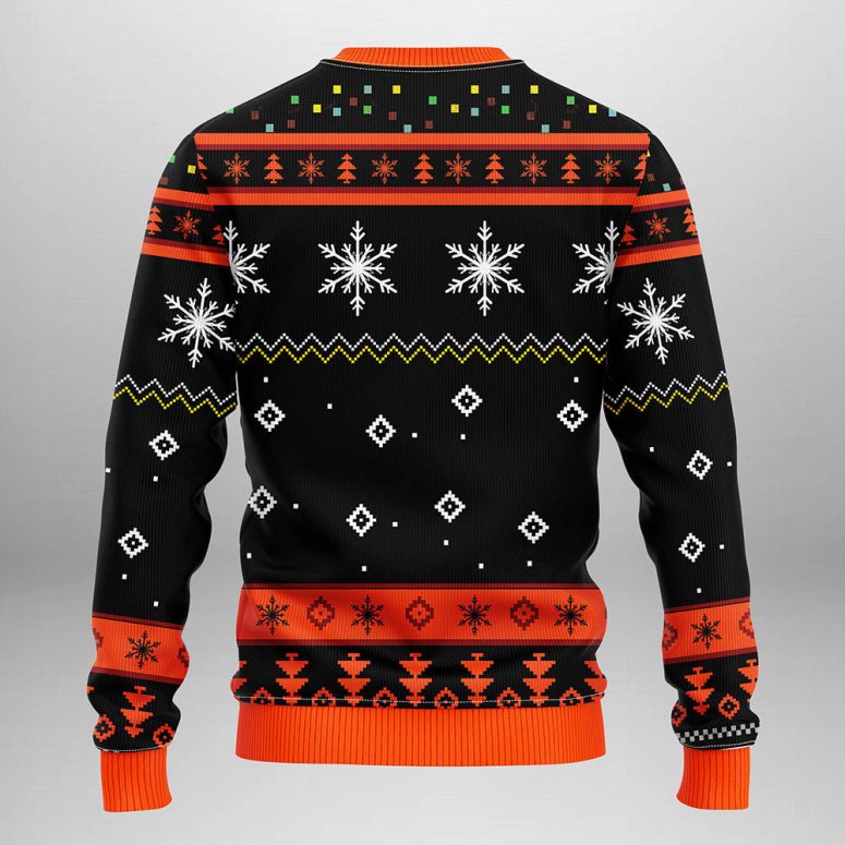 Anaheim Ducks Funny Grinch Ugly Christmas Sweater