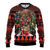 Anaheim Ducks Ornament Explosion Ugly Christmas Sweater