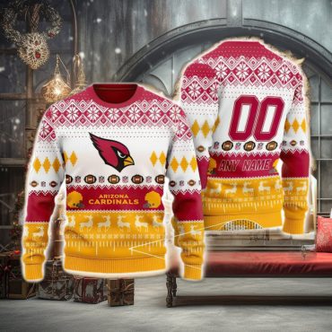 Arizona Cardinals Classic Pride Ugly Christmas Sweater
