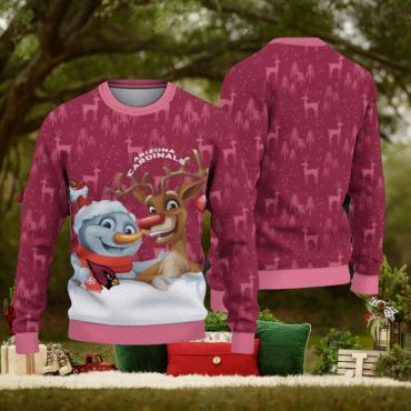 Arizona Cardinals Festive Friends Ugly Christmas Sweater