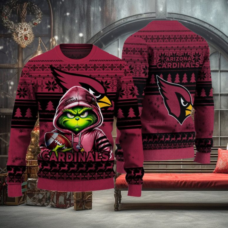 Arizona Cardinals Grinch Gameday Ugly Christmas Sweater