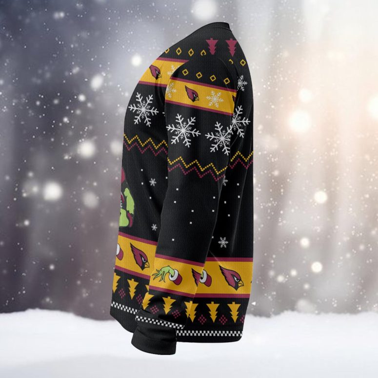 Arizona Cardinals Grinch Holiday Ugly Christmas Sweater