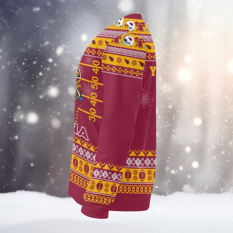 Arizona Cardinals Mickey Christmas Football Ugly Christmas Sweater