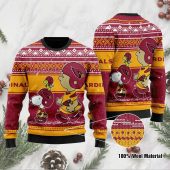 Arizona Cardinals Peanuts Ugly Christmas Sweater - TeeUgly