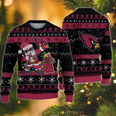 Arizona Cardinals Santa Claus Ugly Christmas Sweater