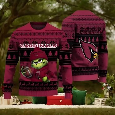 Arizona Cardinals The Grinch Ugly Christmas Sweater