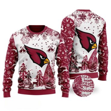 Arizona Cardinals Winter Wonderland Ugly Christmas Sweater