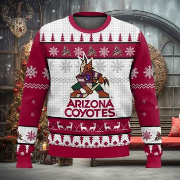 Arizona Coyotes Winter Wonderland Ugly Christmas Sweater