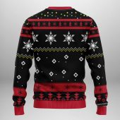 Arizona Diamondbacks Funny Grinch Ugly Christmas Sweater Back - TeeUgly