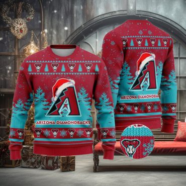 Arizona Diamondbacks Winter Wonderland Ugly Christmas Sweater
