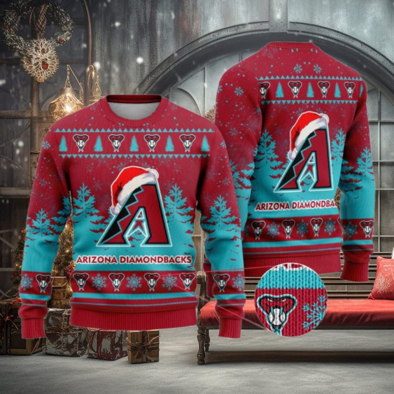 Arizona Diamondbacks Winter Wonderland Ugly Christmas Sweater
