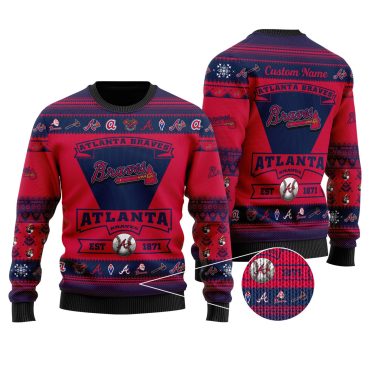 Atlanta Braves Holiday Spirit Ugly Christmas Sweater