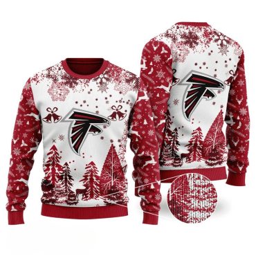 Atlanta Falcons Christmas Wonderland Ugly Christmas Sweater