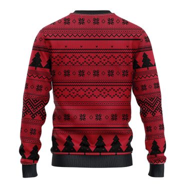 Atlanta Falcons Grinch Hug Ugly Christmas Sweater