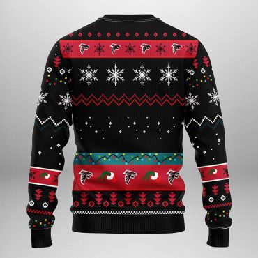 Atlanta Falcons Grinch Ugly Christmas Sweater