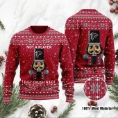 Atlanta Falcons Nutcracker Crunch Ugly Christmas Sweater