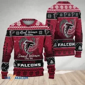 Atlanta Falcons Real Women Love Football Ugly Christmas Sweater