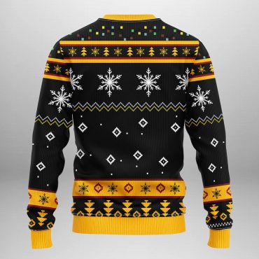 Boston Bruins Funny Grinch Ugly Christmas Sweater