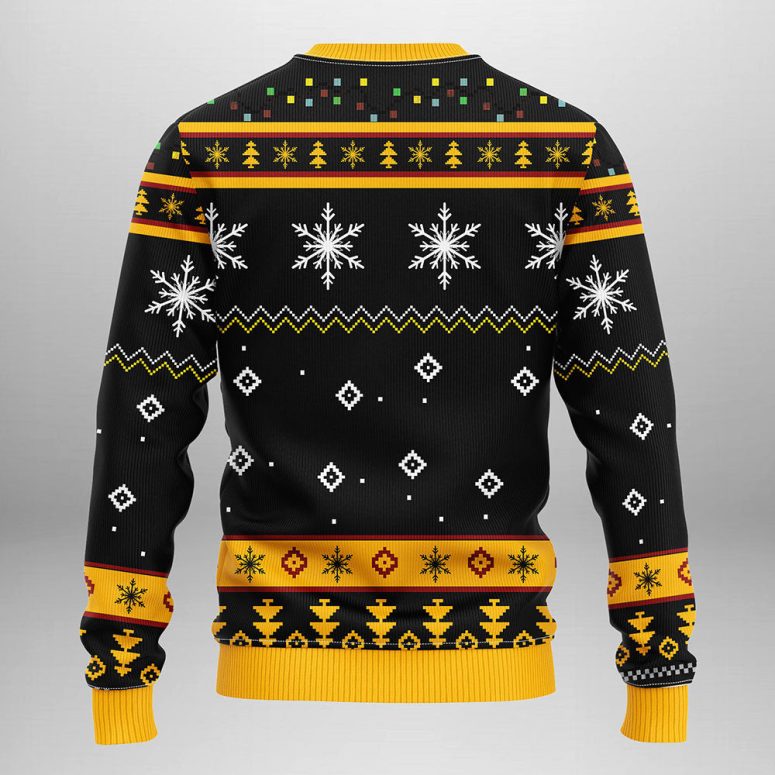 Boston Bruins Funny Grinch Ugly Christmas Sweater