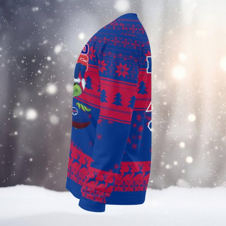 Buffalo Bills Grinch’s Christmas Game Ugly Christmas Sweater