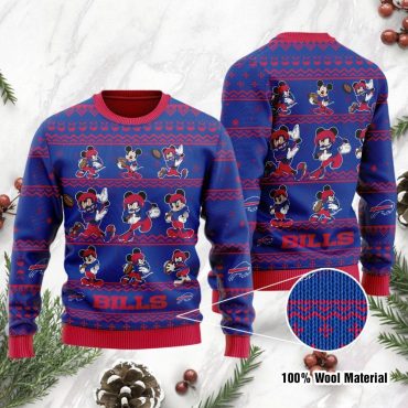 Buffalo Bills Mickey Christmas Cheer Ugly Christmas Sweater