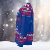 Buffalo Bills Mickey’s Christmas Cheers Ugly Christmas Sweater Left - TeeUgly