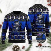 Buffalo Bills Nightmare Before Christmas Ugly Christmas Sweater