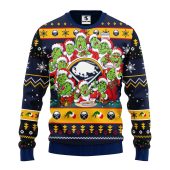 Buffalo Sabres 12 Grinch Xmas Day Ugly Christmas Sweater - TeeUgly