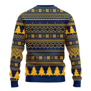 Buffalo Sabres Grinch Hug Ugly Christmas Sweater