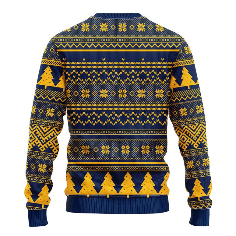 Buffalo Sabres Grinch Hug Ugly Christmas Sweater