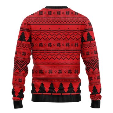 Calgary Flames Grinch Hug Ugly Christmas Sweater