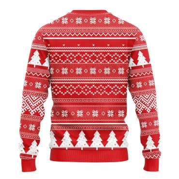 Carolina Hurricanes Grinch Hug Ugly Christmas Sweater