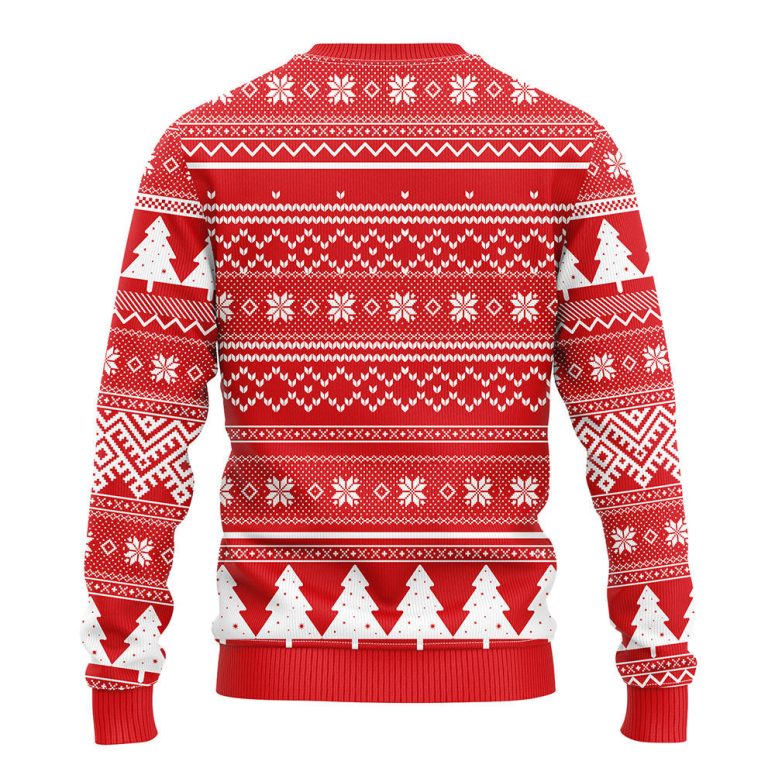 Carolina Hurricanes Grinch Hug Ugly Christmas Sweater