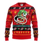 Carolina Hurricanes Grinch Ugly Christmas Sweater