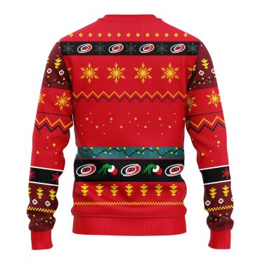 Carolina Hurricanes Grinch Ugly Christmas Sweater