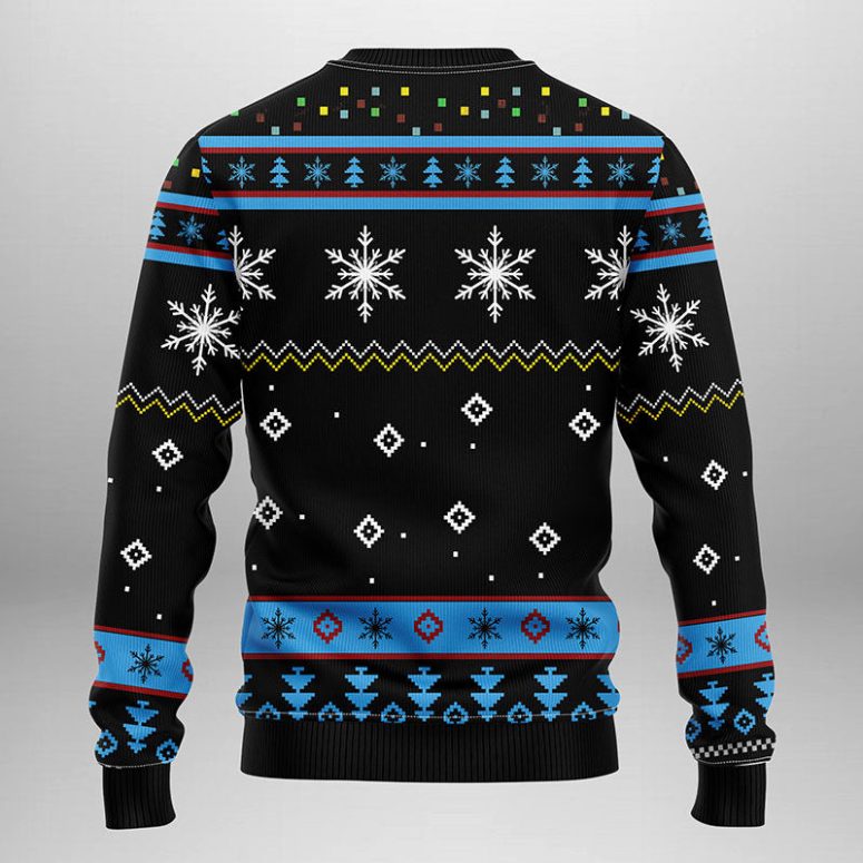 Carolina Panthers Funny Grinch Ugly Christmas Sweater