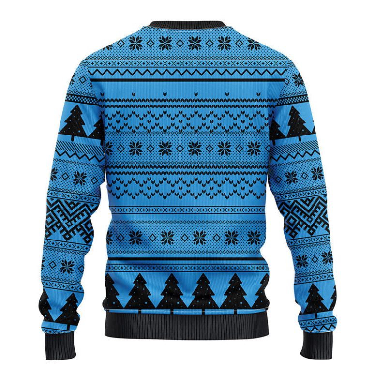 Carolina Panthers Grinch Hug Ugly Christmas Sweater