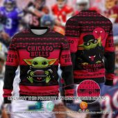Chicago Bulls Holiday Force Ugly Christmas Sweater