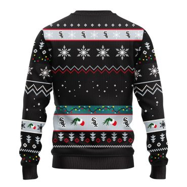 Chicago White Sox 12 Grinch Xmas Day Ugly Christmas Sweater
