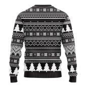 Chicago White Sox Grinch Hug Ugly Christmas Sweater Back - TeeUgly