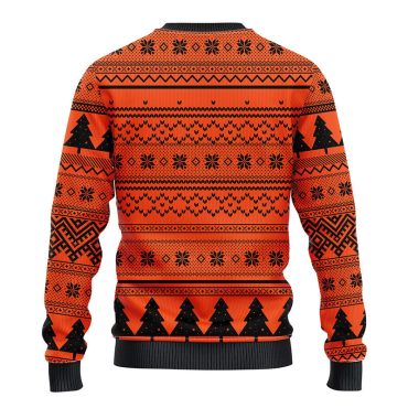 Cincinnati Bengals Grinch Hug Ugly Christmas Sweater