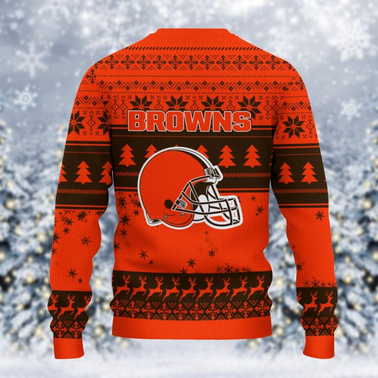 Cleveland Browns Grinch Stole Game Day Ugly Christmas Sweater