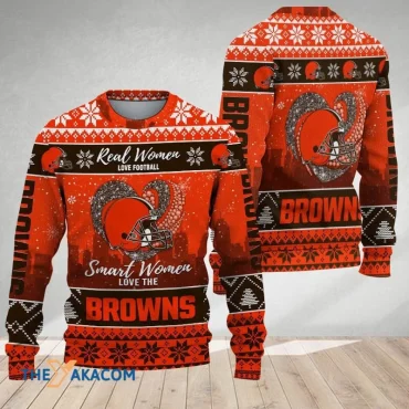 Cleveland Browns Heart & Hustle Ugly Christmas Sweater