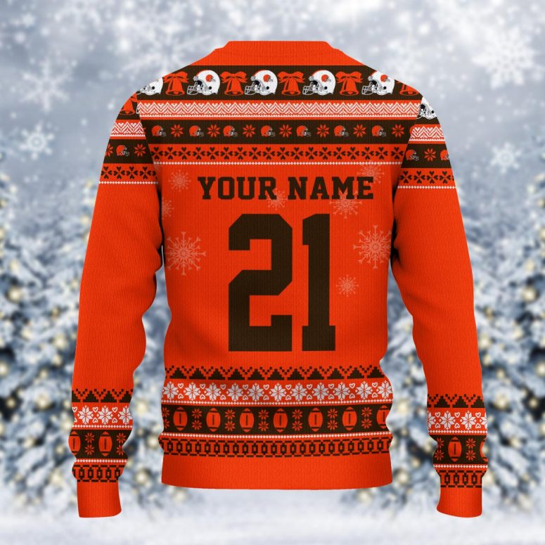 Cleveland Browns Mickey Gift Play Ugly Christmas Sweater