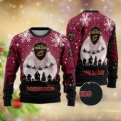 Cleveland Cavaliers Moonlit Sleigh Ride Ugly Christmas Sweater