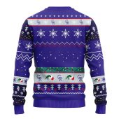 Colorado Rockies 12 Grinch Xmas Day Ugly Christmas Sweater Back - TeeUgly