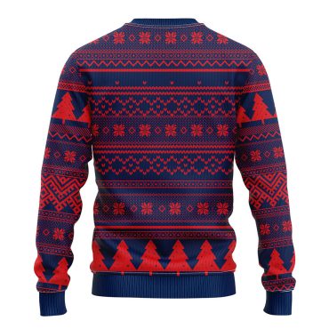 Columbus Blue Jackets Grinch Hug Ugly Christmas Sweater