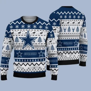 Dallas Cowboys Football Team Ugly Christmas Sweater