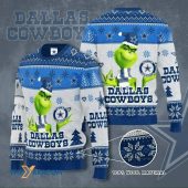 Dallas Cowboys Grinch Ugly Christmas Sweater