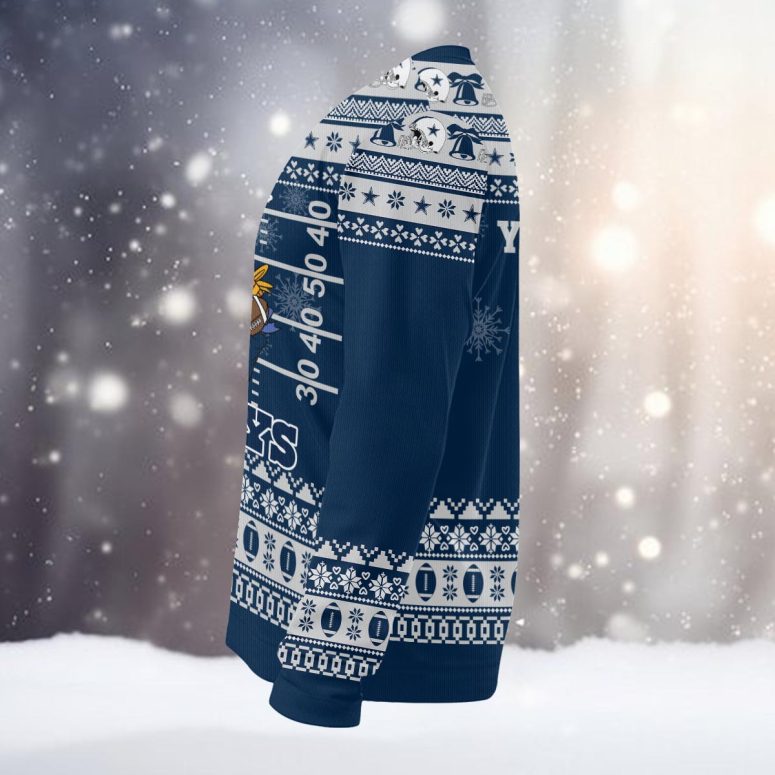 Dallas Cowboys Mickey Touchdown Ugly Christmas Sweater